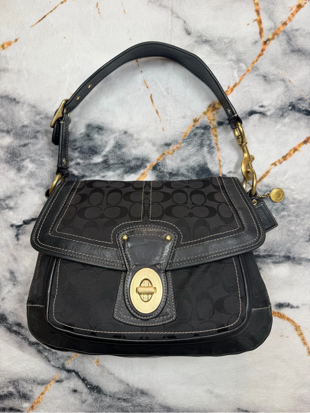 Vintage Coach Legacy Ali 65TH Anniversary Limited Edition shoulder Bag- 10340